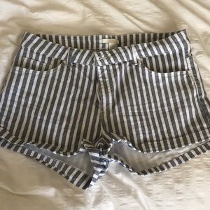 Striped shorts from H&M